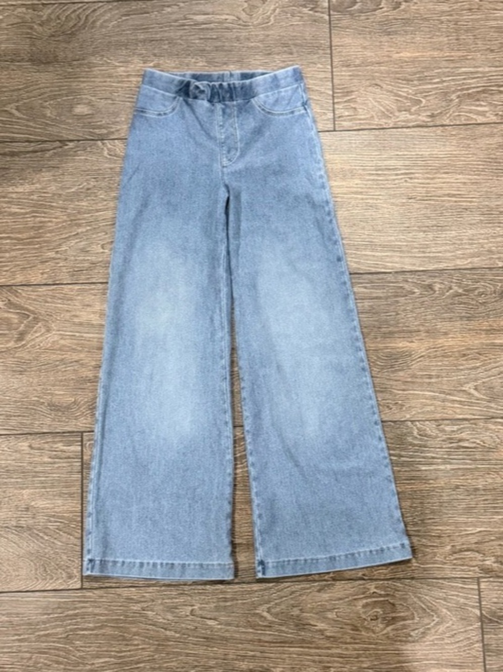 Girls H&M Wide Leg Jeans in Blue Size Medium (8) Like New